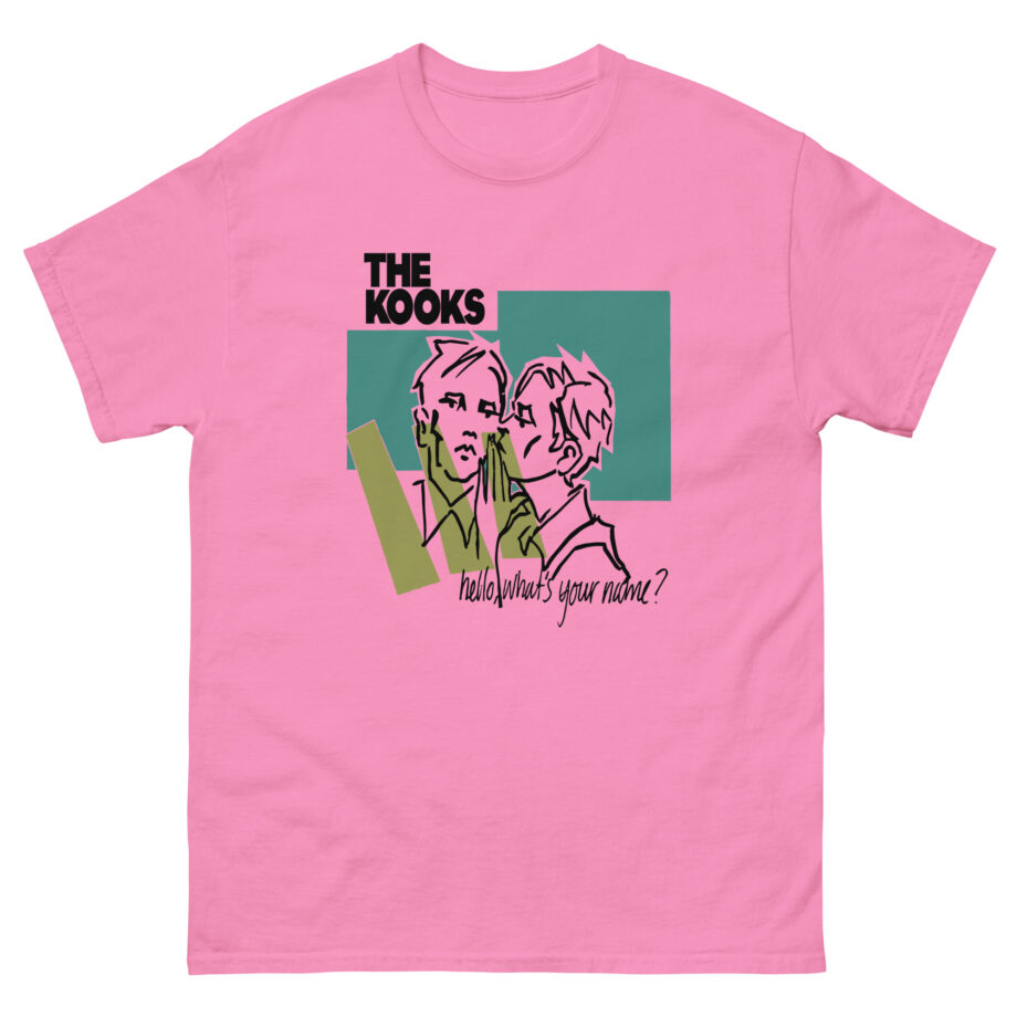 Hello Whats Your Name the Kooks Unisex classic tee
