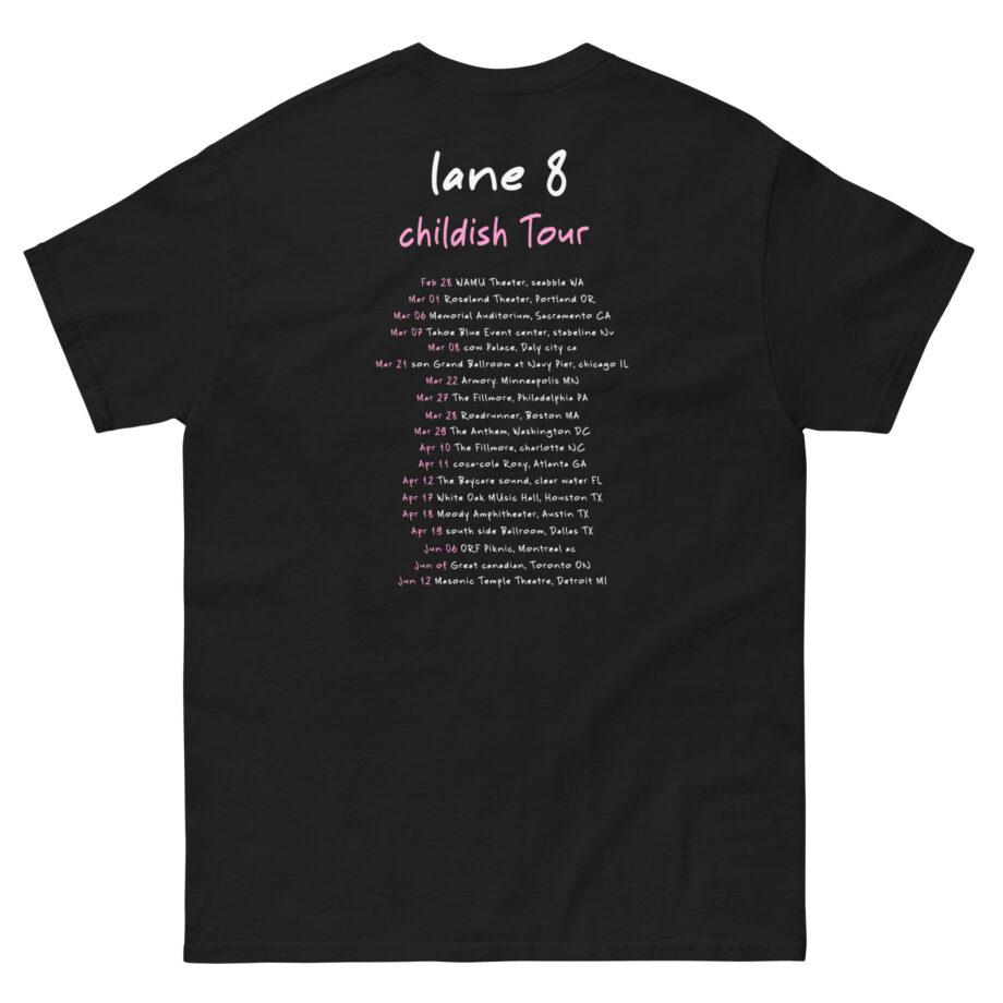 Lane 8 Childish Tour Unisex classic tee