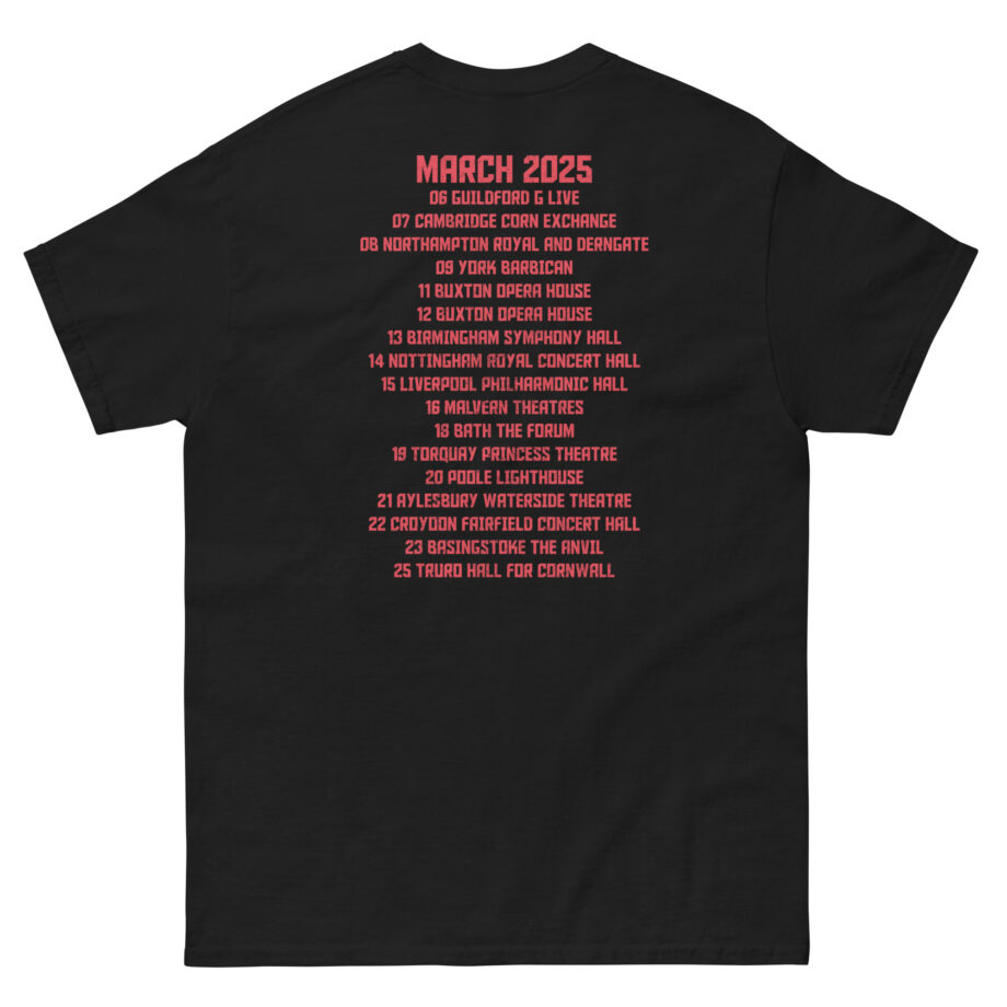 Levellers 2025 March We the Collective Tour Unisex classic tee