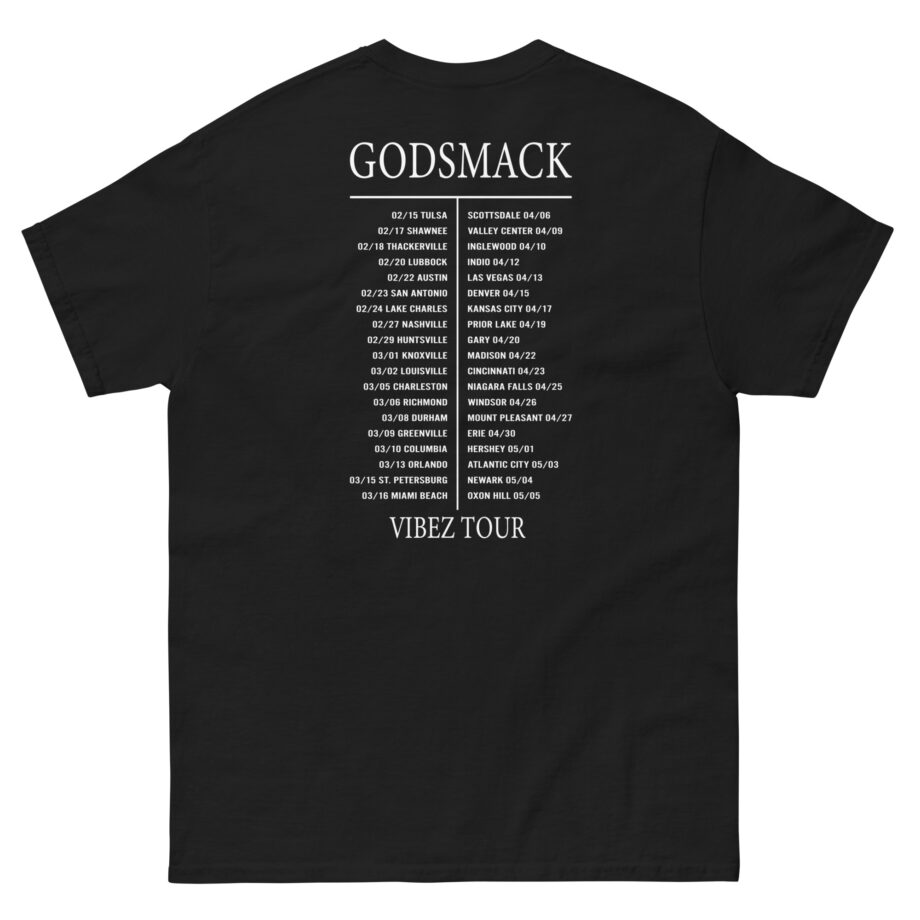 Godsmack Vibez Tour Unisex classic tee