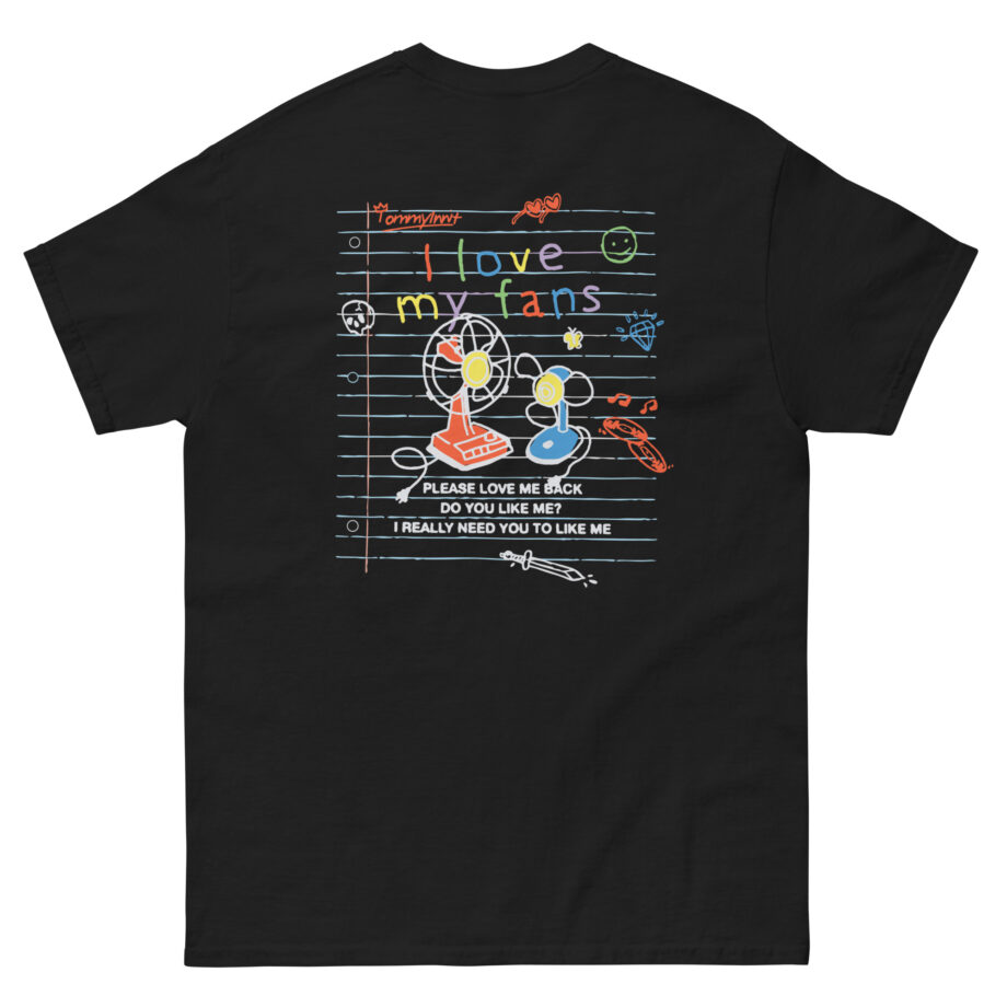 Tommyinnit I Love My Fans Unisex classic tee