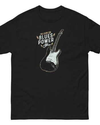 Eric Clapton Livin on Blues Power Unisex classic tee