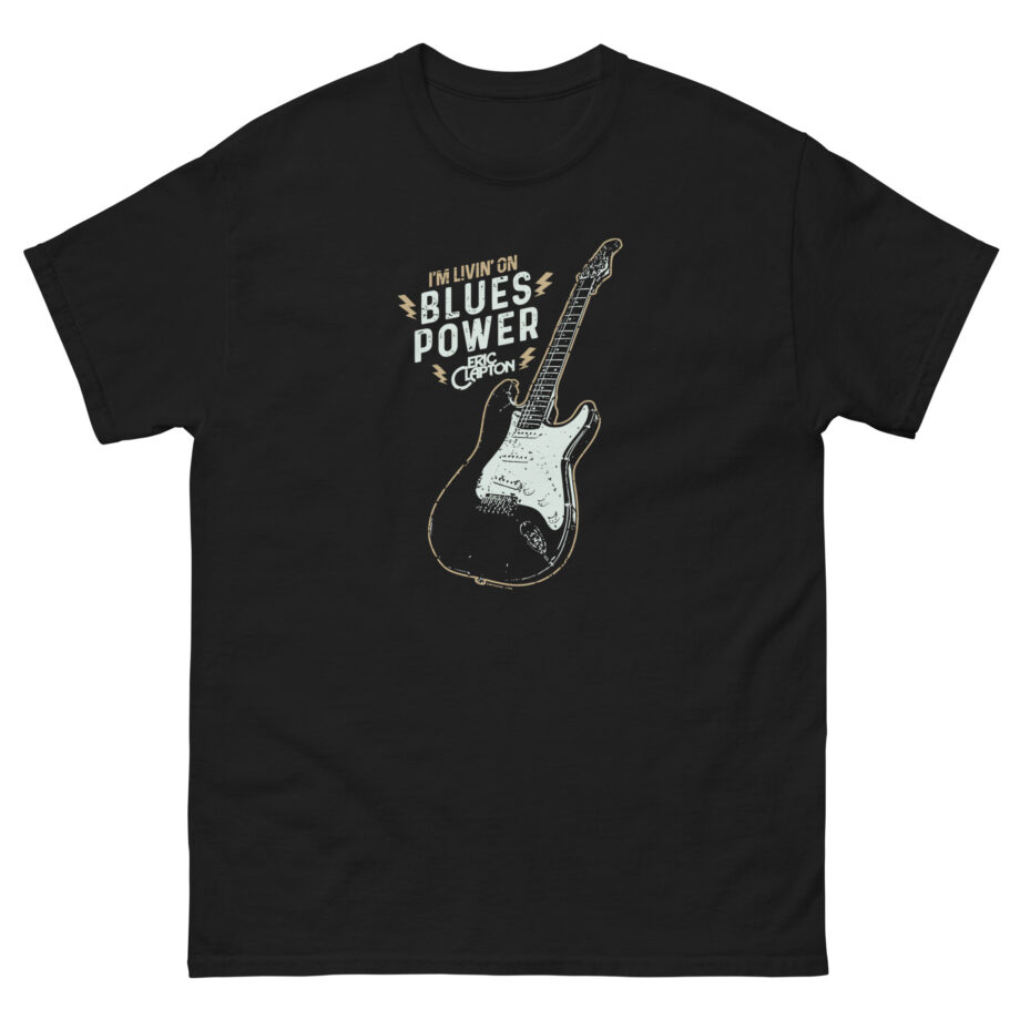 Eric Clapton Livin on Blues Power Unisex classic tee