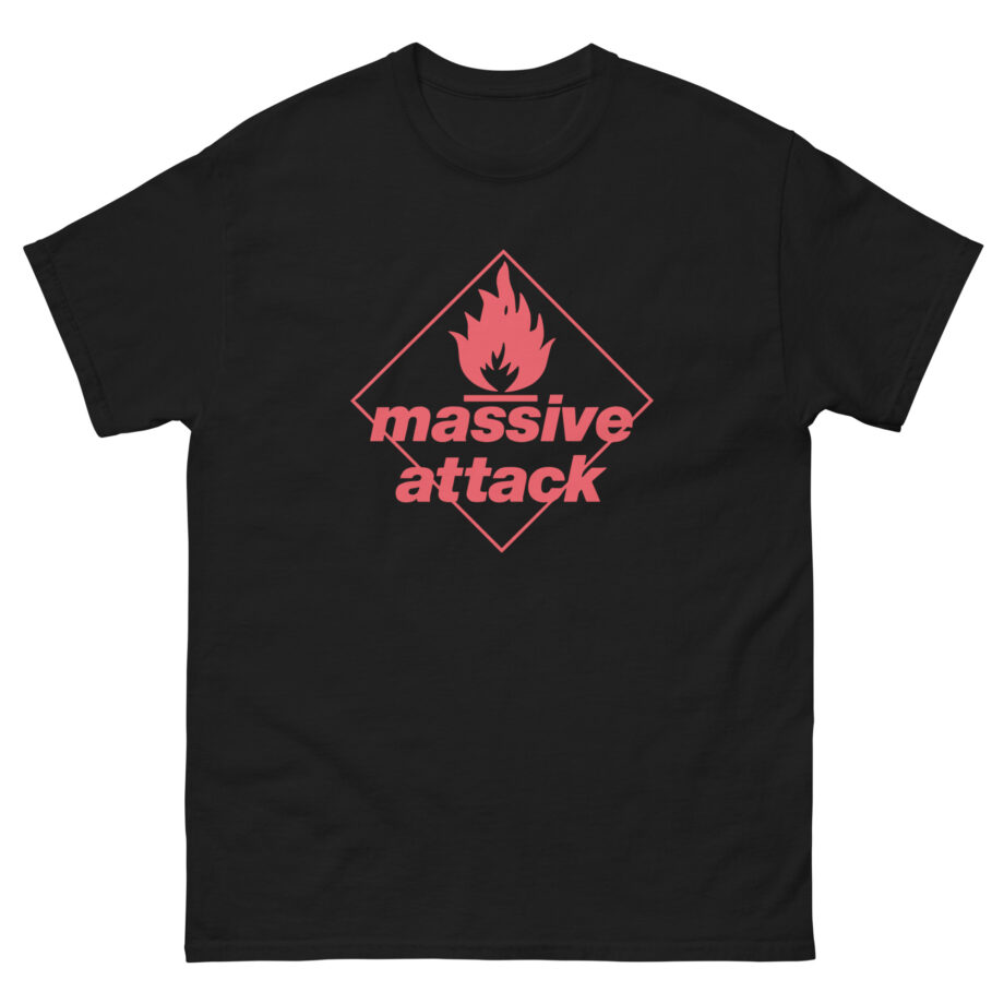 Massive Attack Blue Lines Red Logo Unisex classic tee