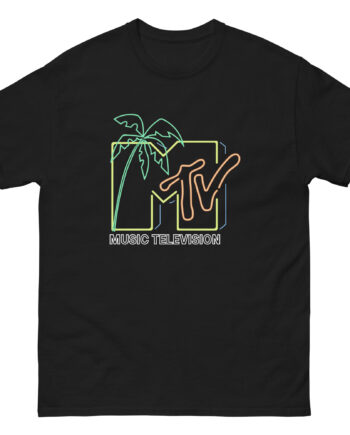 David Dobrik  Mtv Neon Light Logo Unisex classic tee