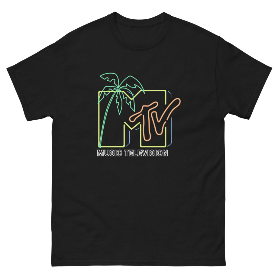 David Dobrik  Mtv Neon Light Logo Unisex classic tee