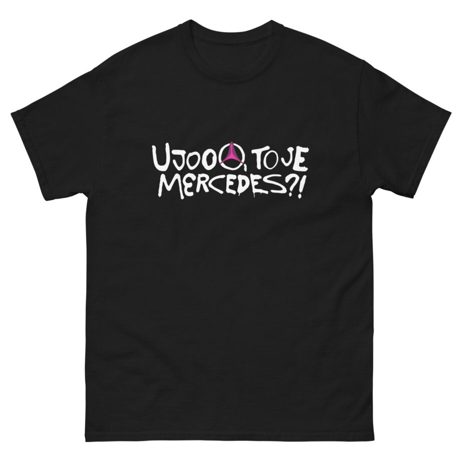 Koza Bobkov Ujooo, to Je Mercedes?! Unisex classic tee