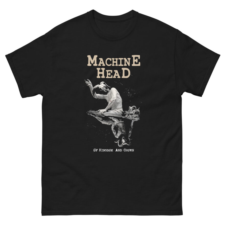 Machine Head Øf Kingdøm and Crøwn Unisex classic tee