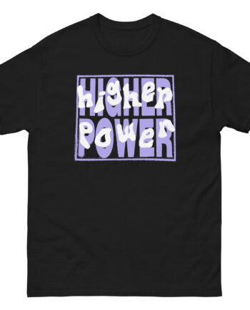 Higher Power Purple Logo Unisex classic tee