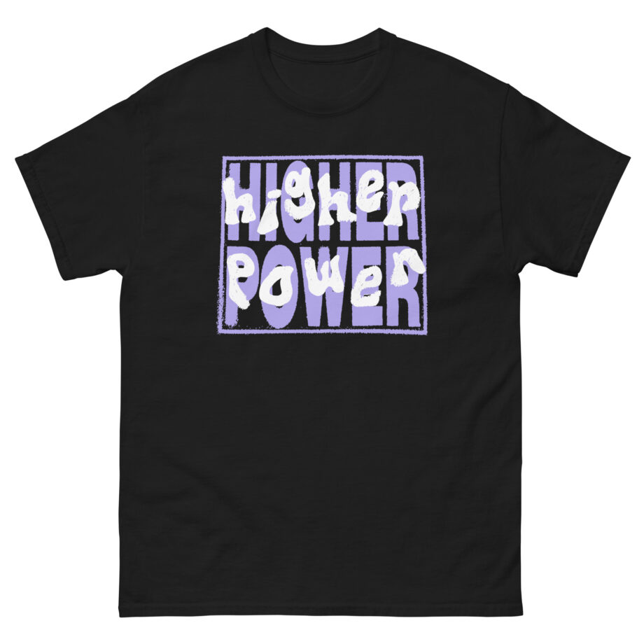 Higher Power Purple Logo Unisex classic tee