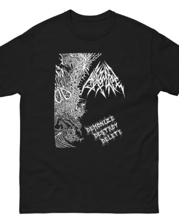Abhomine Demonize Destroy Delete Unisex classic tee