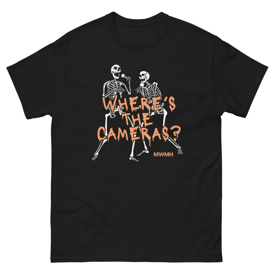 Murder With My Husband Where's the Cameras Unisex classic tee