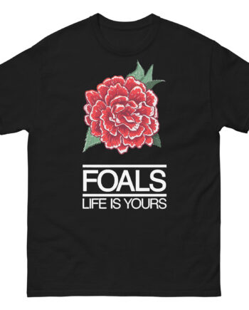 Foals Red Rose Unisex classic tee