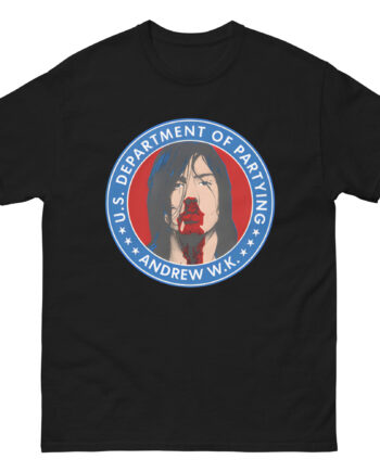 Andrew Wk Us Dept of Partying Unisex classic tee