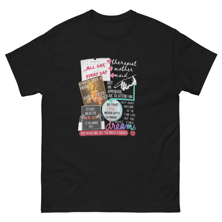 Paris Paloma Feminie Rage Women's Rights Protest Unisex classic tee