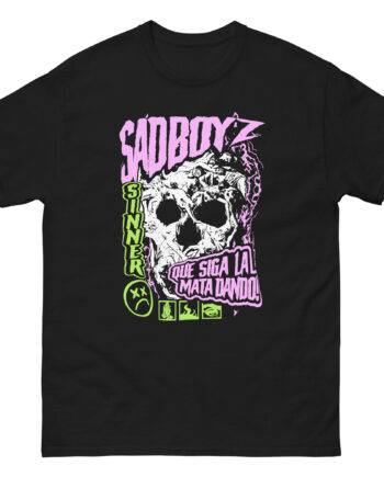 Sad Boyz by Junior H Skull Unisex classic tee