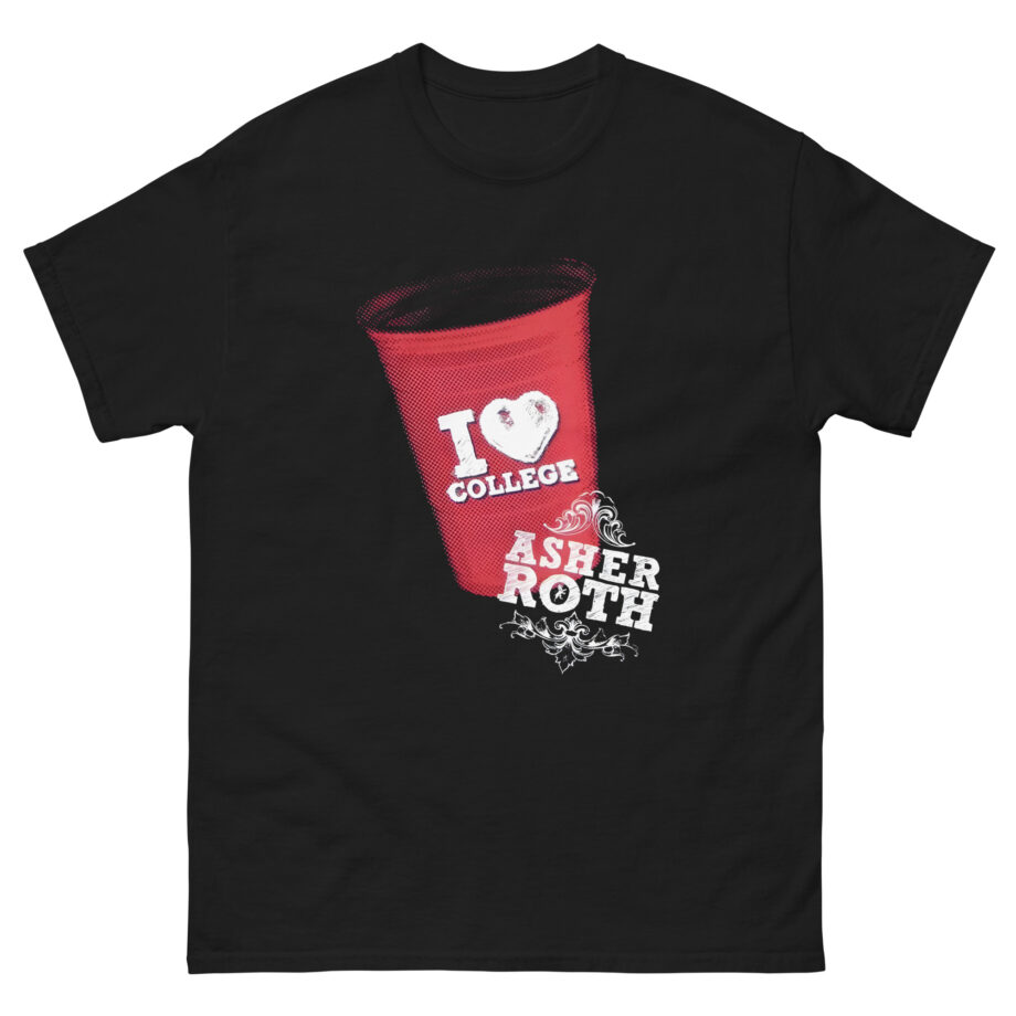 Asher Roth I Love College Unisex classic tee