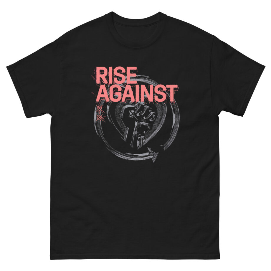 Rise Against Dual Heartfist Logo Unisex classic tee