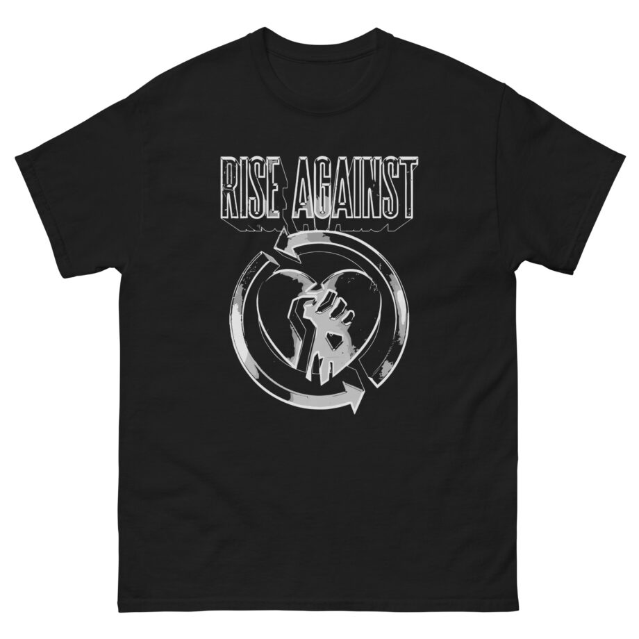 Rise Against Heartfist Logo 3d Unisex classic tee