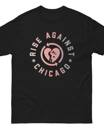 Rise Against Chicago Heartfist Unisex classic tee