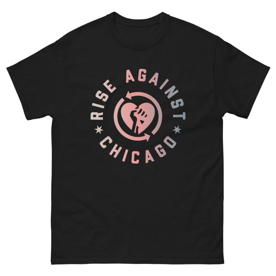 Rise Against Chicago Heartfist Unisex classic tee