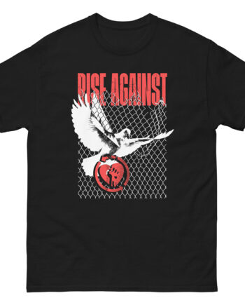 Rise Against Caged Dove Unisex classic tee
