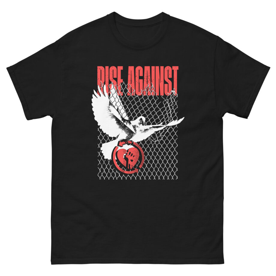 Rise Against Caged Dove Unisex classic tee