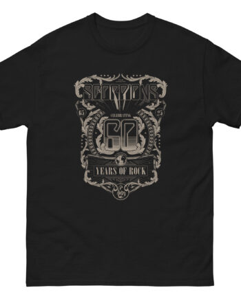Scorpions 60 Years of Rock Unisex classic tee