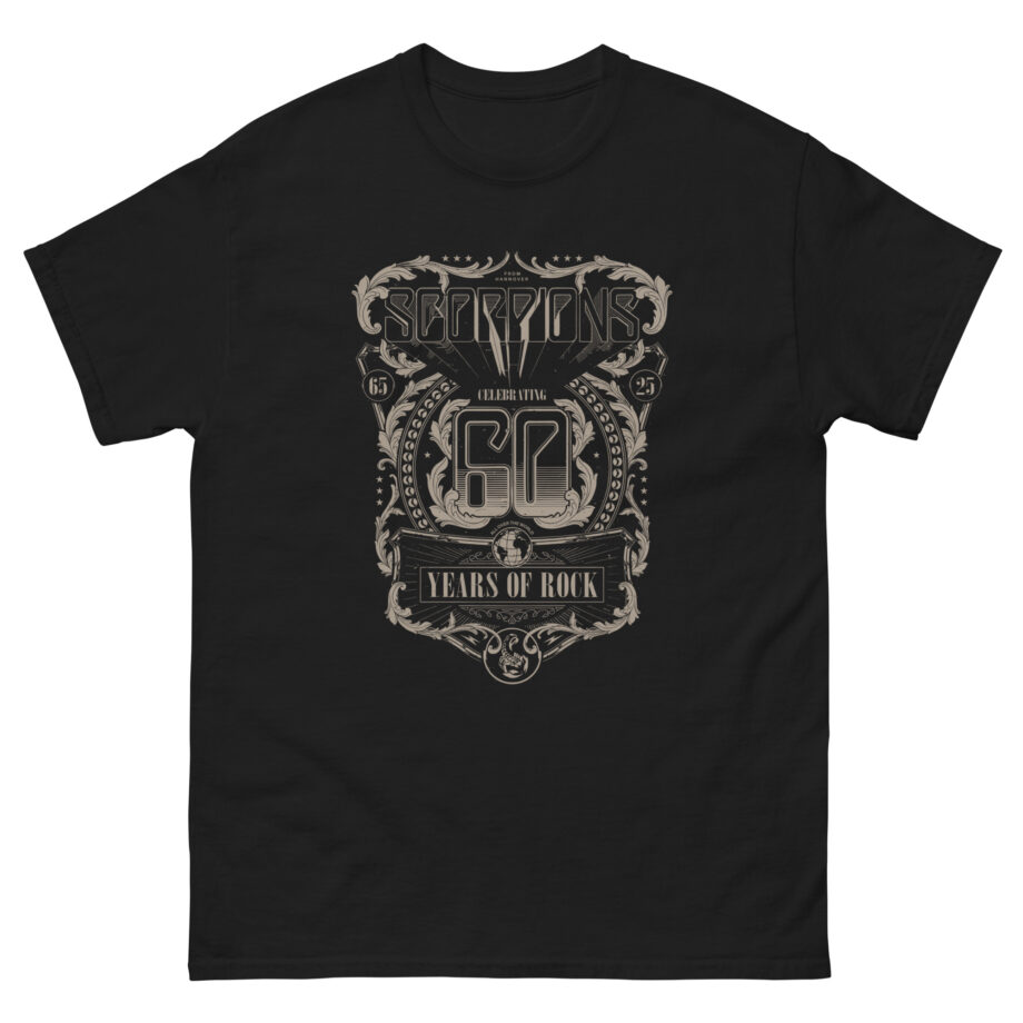 Scorpions 60 Years of Rock Unisex classic tee