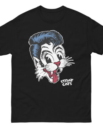 Stray Cats Big Blue Cat Unisex classic tee