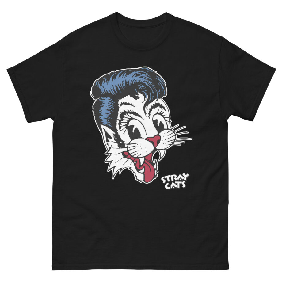 Stray Cats Big Blue Cat Unisex classic tee