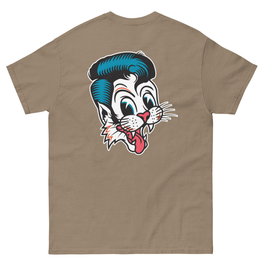 Stray Cats Cat Head Logo Unisex classic tee