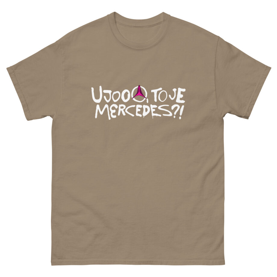 Koza Bobkov Ujooo, to Je Mercedes?! Unisex classic tee