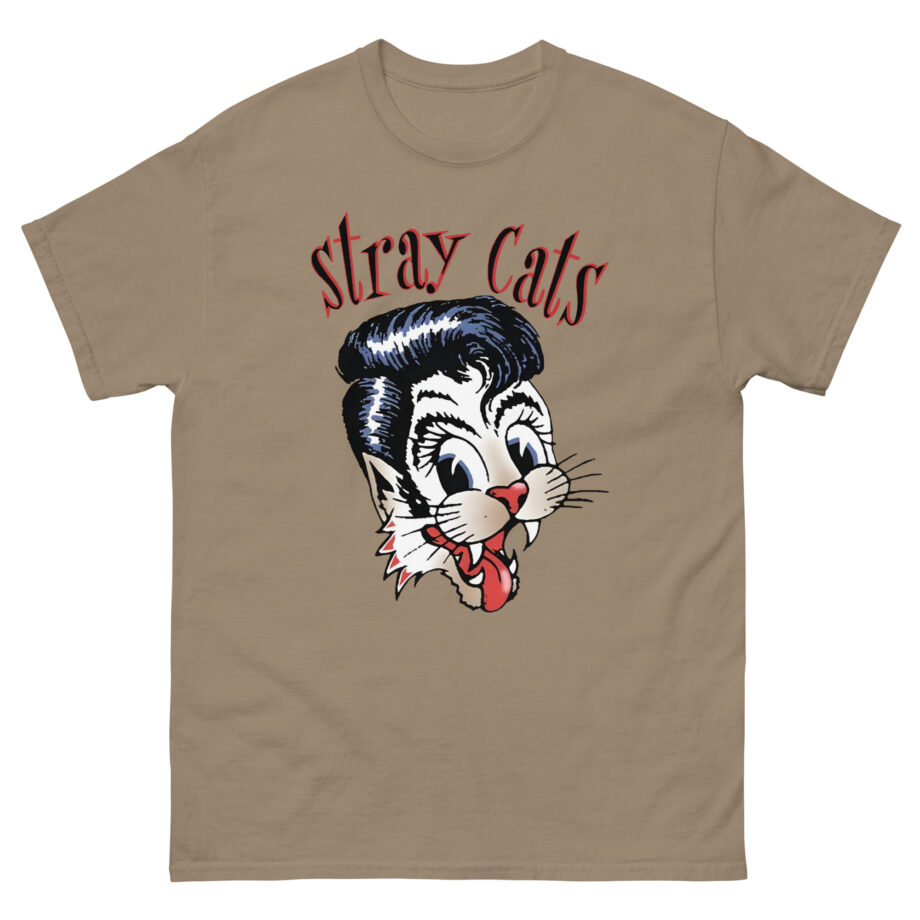Stray Cats Airbrush Cat Unisex classic tee