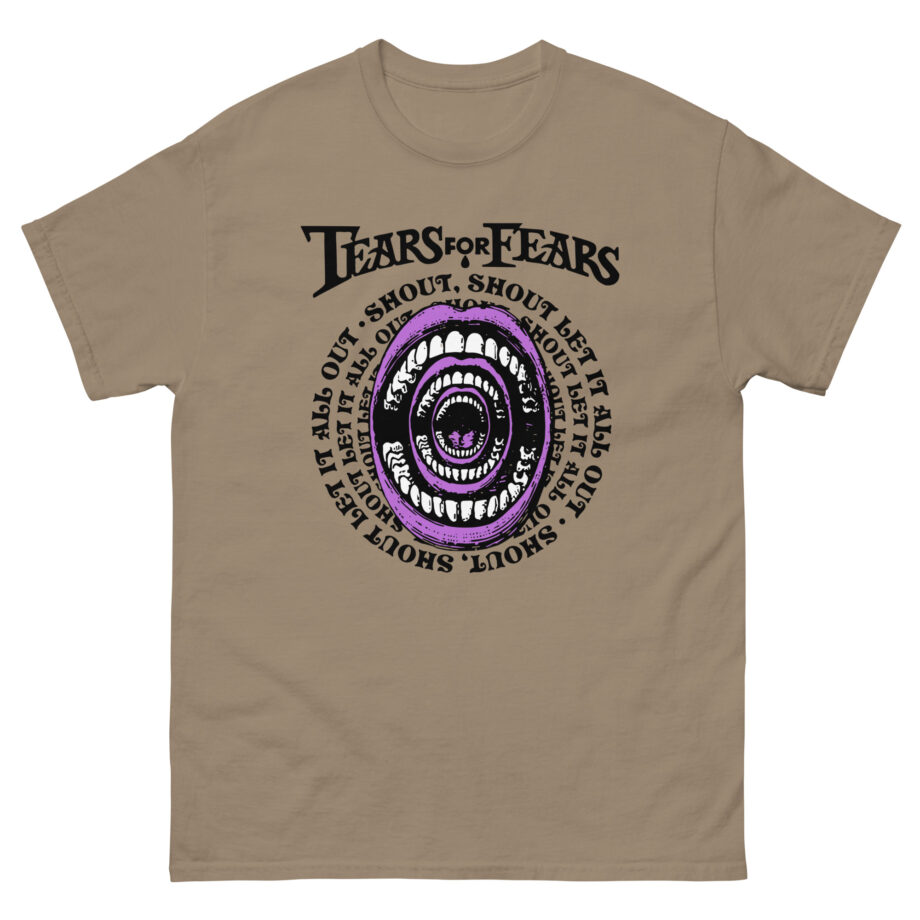 Tears for Fears Shout Let It All Out Unisex classic tee