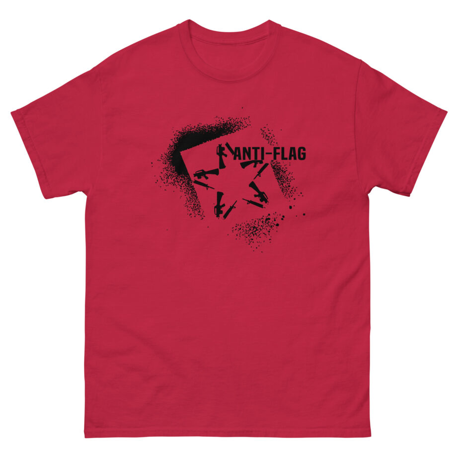 Anti Flag Big Gunstar Unisex classic tee