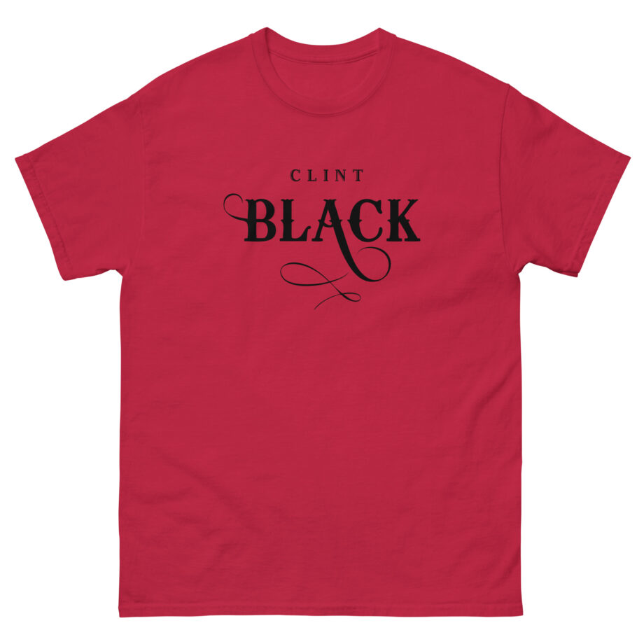 Clint Black Logo Espresso Unisex classic tee