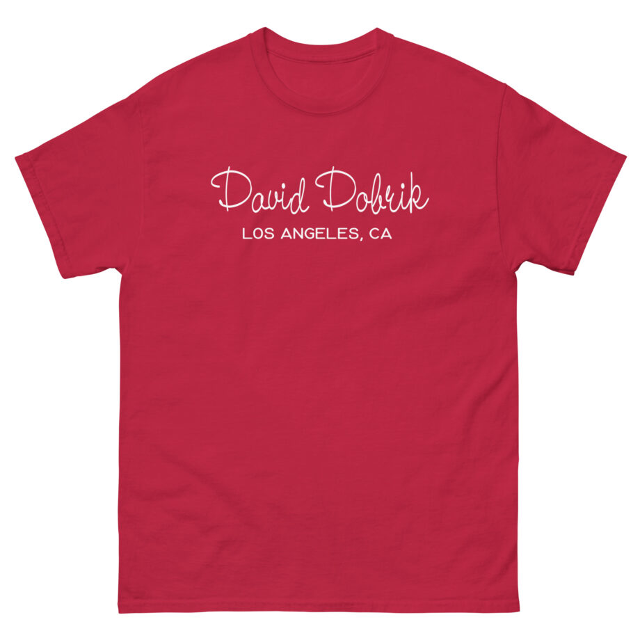 David Dobrik Los Angeles, Ca Unisex classic tee
