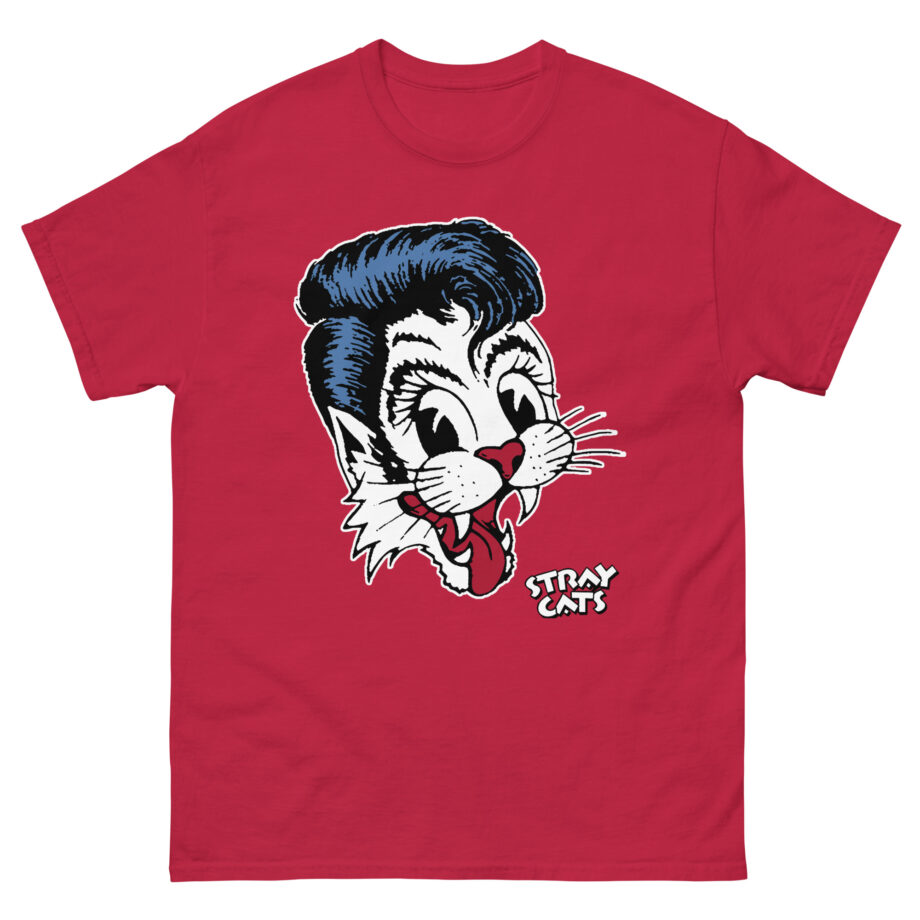 Stray Cats Big Blue Cat Unisex classic tee