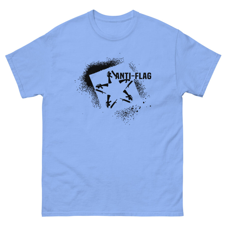 Anti Flag Big Gunstar Unisex classic tee