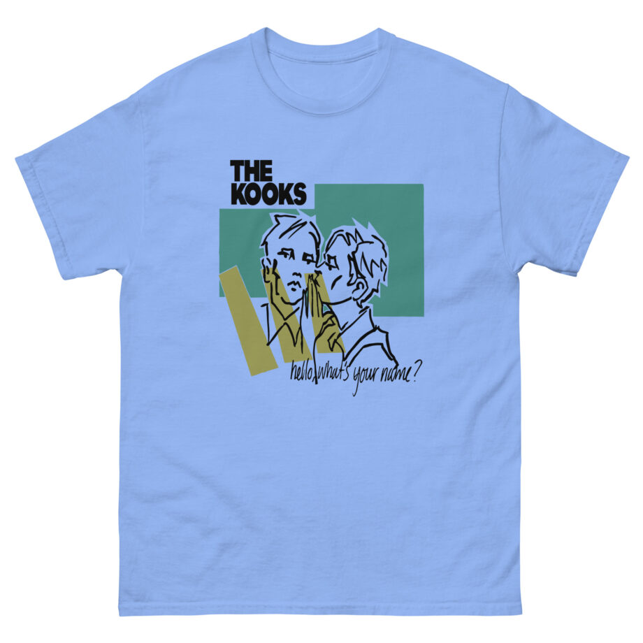Hello Whats Your Name the Kooks Unisex classic tee
