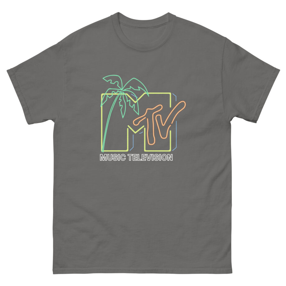 David Dobrik  Mtv Neon Light Logo Unisex classic tee
