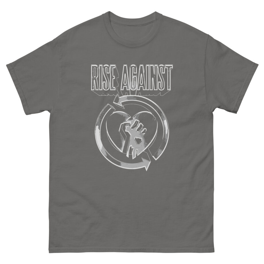 Rise Against Heartfist Logo 3d Unisex classic tee
