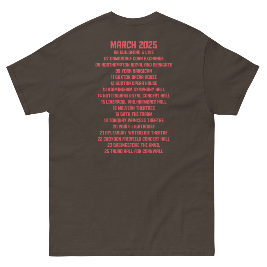 Levellers 2025 March We the Collective Tour Unisex classic tee