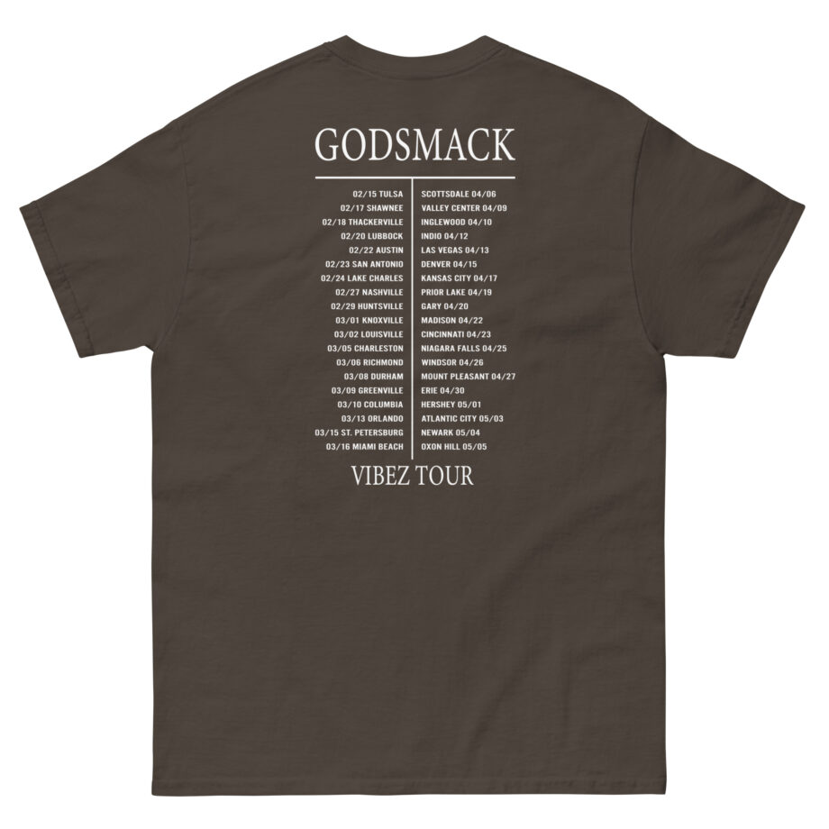 Godsmack Vibez Tour Unisex classic tee