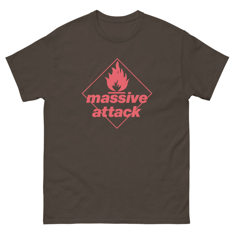 Massive Attack Blue Lines Red Logo Unisex classic tee