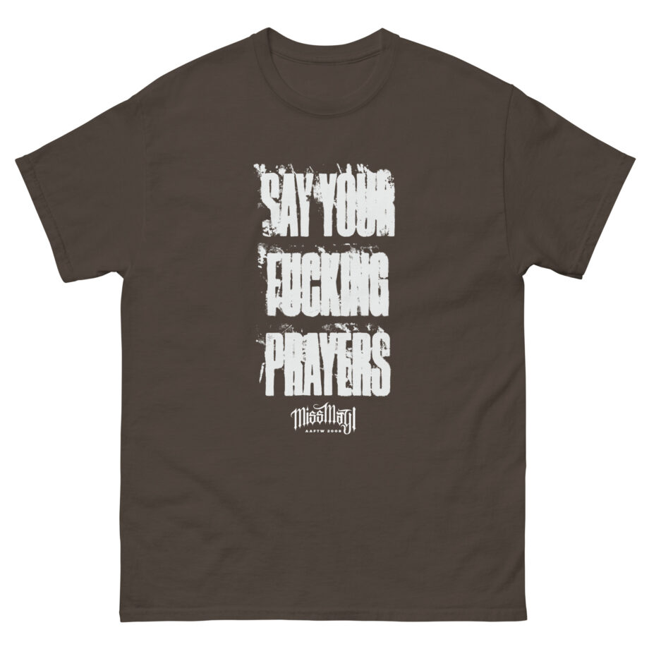 Miss May I Glow in the Dark Prayers Unisex classic tee
