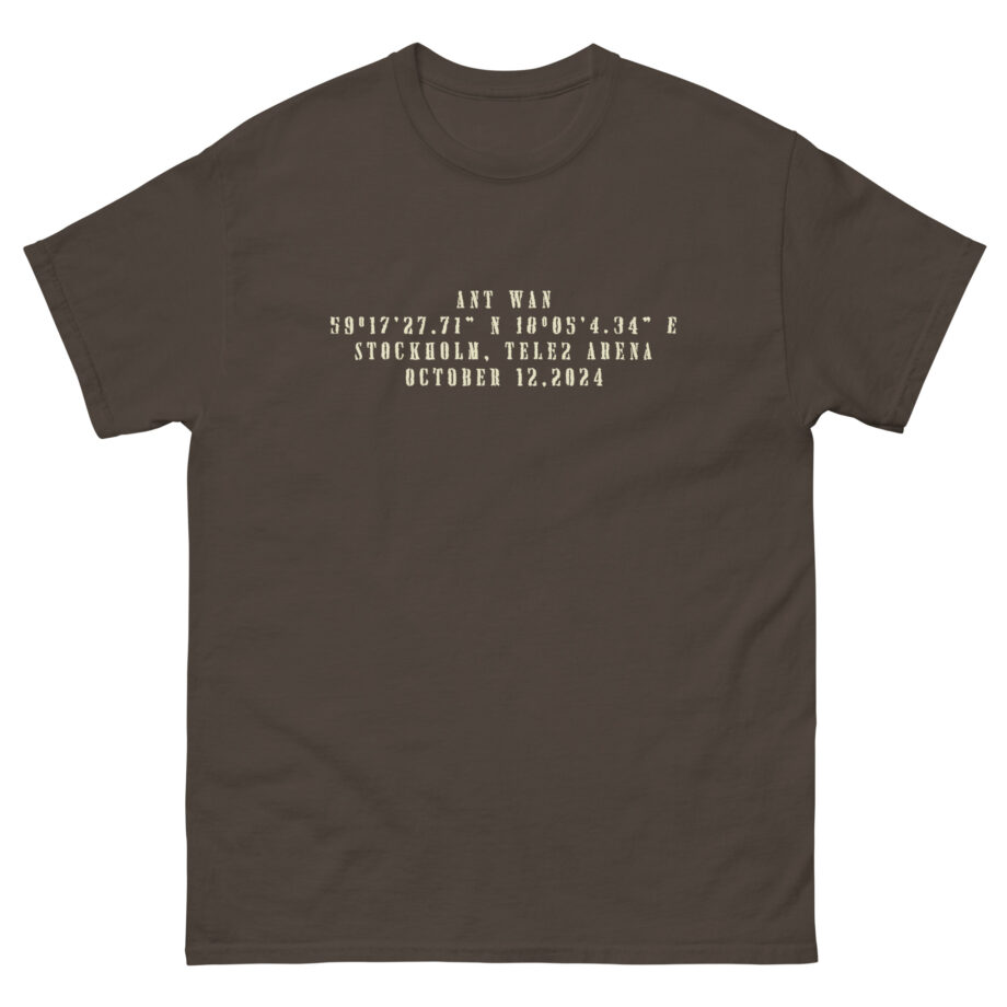 Antwan Tele2 Arena Unisex classic tee