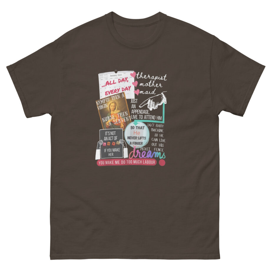 Paris Paloma Feminie Rage Women's Rights Protest Unisex classic tee