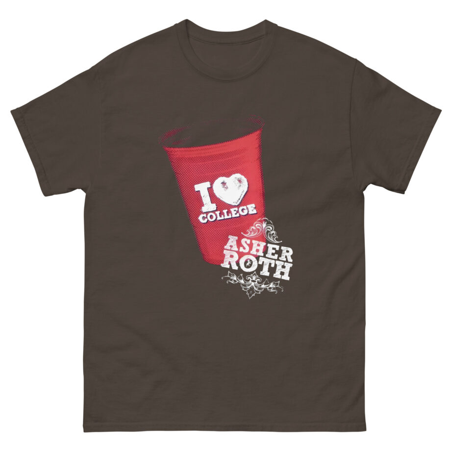 Asher Roth I Love College Unisex classic tee